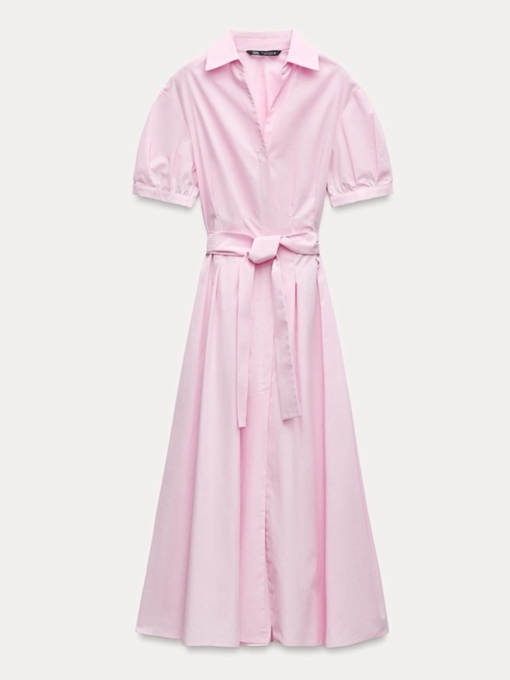NWT ZARA Pink Poplin
Shirtdress